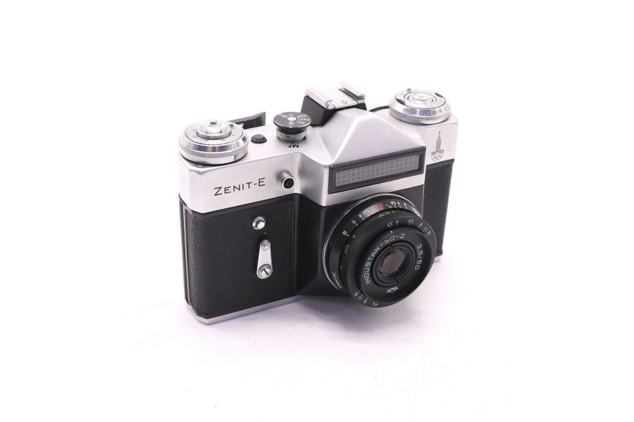 Советский Зенит-Е олимпийский + Индустар-50-2