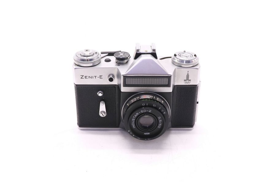Советский Зенит-Е олимпийский + Индустар-50-2