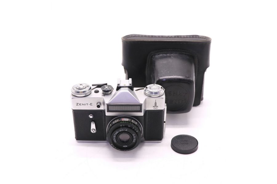 Советский Зенит-Е олимпийский + Индустар-50-2
