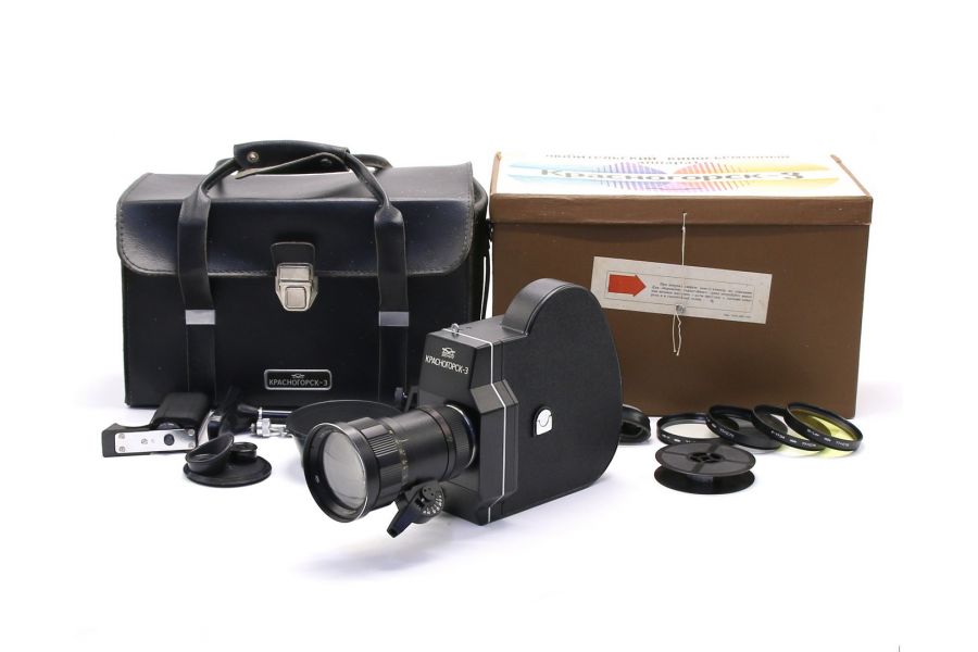 Кинокамера Красногорск-3 М42 новый комплект