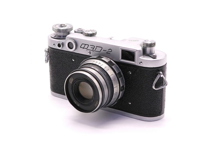 Плёночный советский камера Фэд 2 + Индустар-61