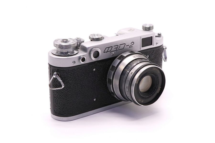 Плёночный советский камера Фэд 2 + Индустар-61