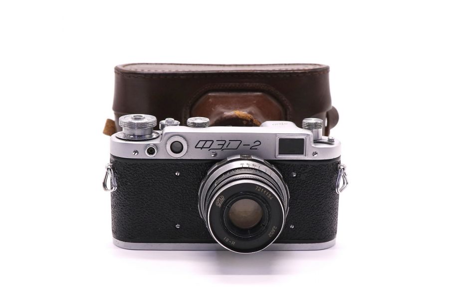 Плёночный советский камера Фэд 2 + Индустар-61