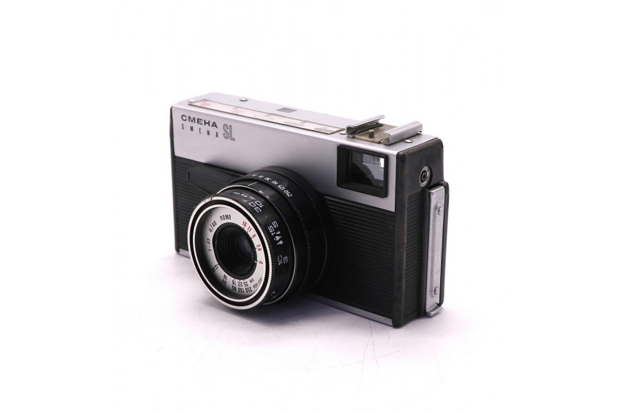 Редкий шкальный фотоаппарат Smena SL (ЛОМО, 1977)