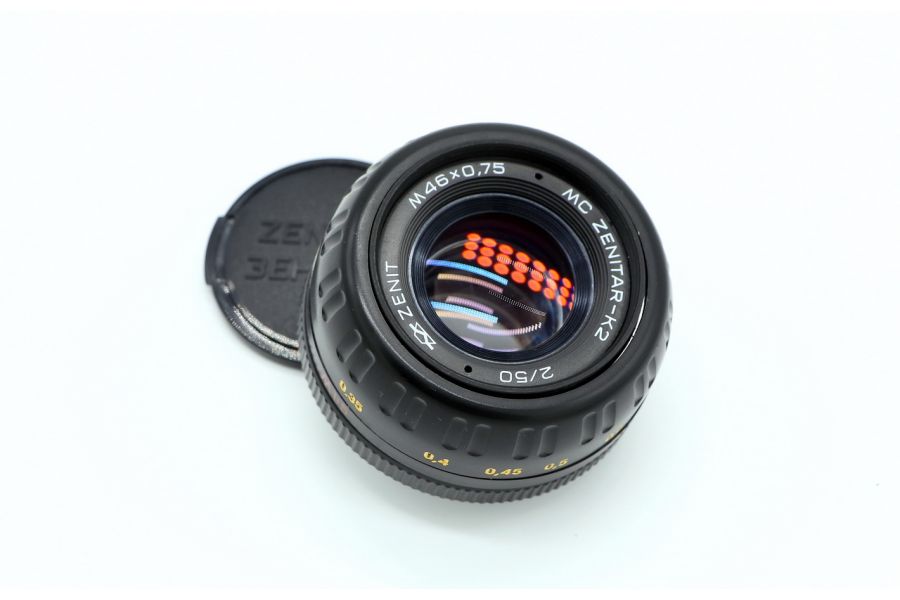 Объектив штатный Зенитар-К2 МС 2/50 (Россия)