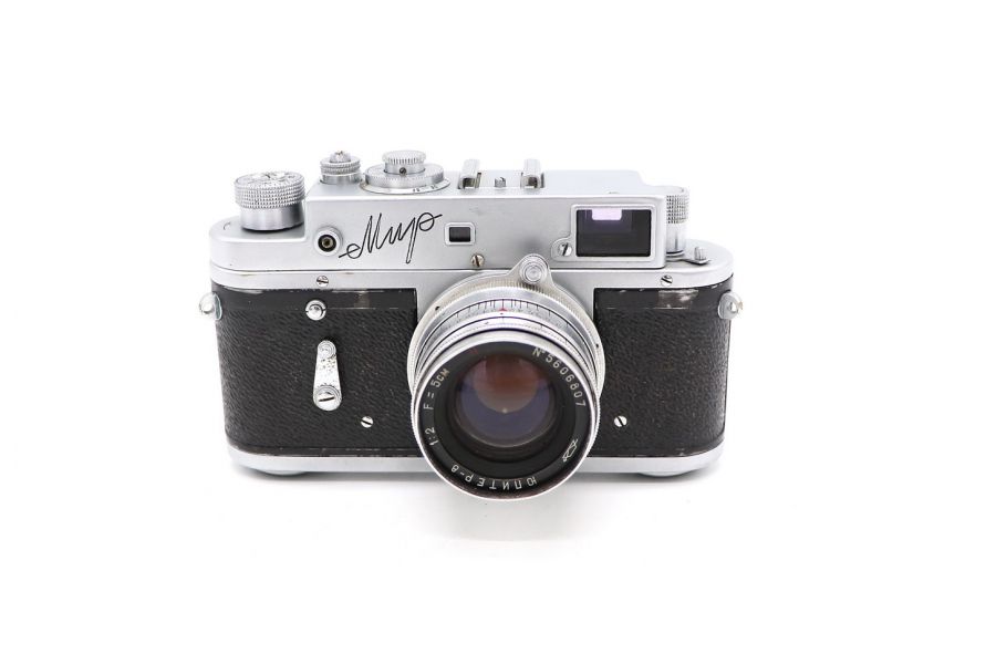 Cоветский дальномерный фотоаппарат Мир + Юпитер-8