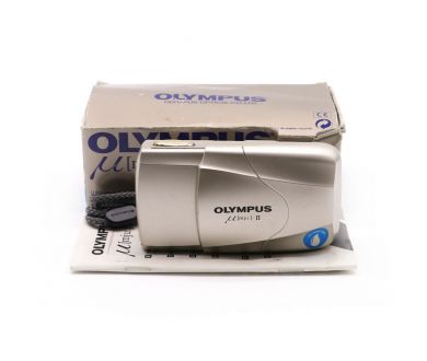Плёночная камера Olympus mju II в упаковке