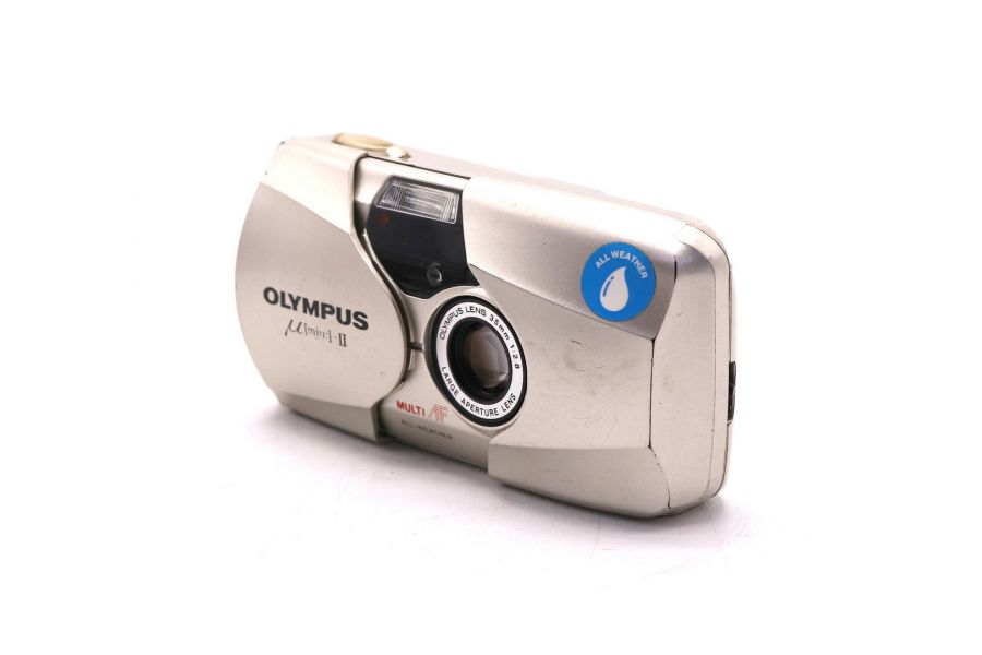 Olympus mju II компактная плёночная в упаковке 