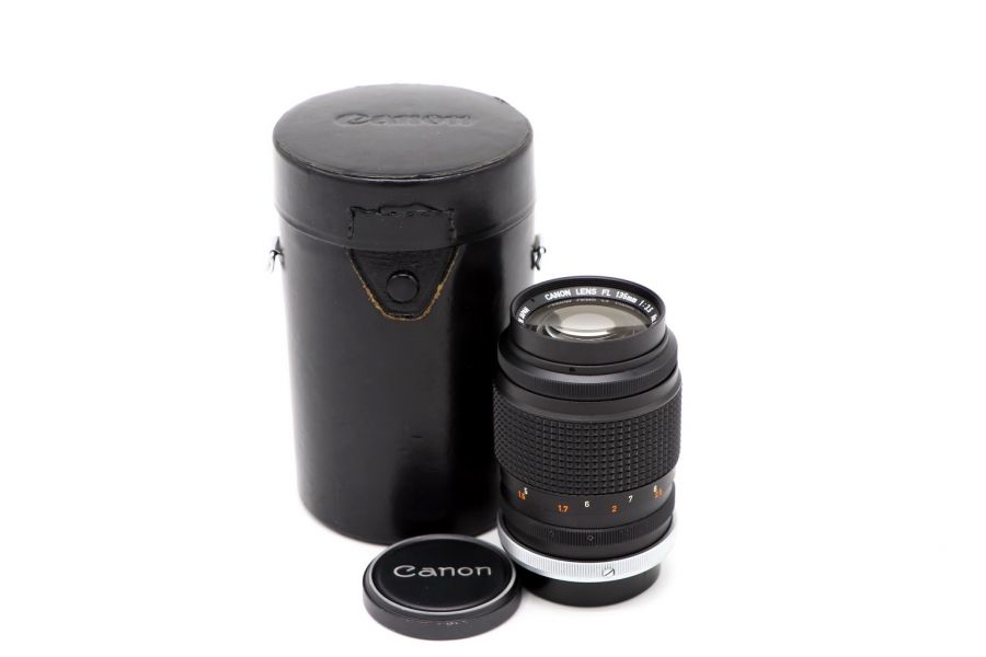 Объектив Canon FL 135mm f/3.5 (Japan, 1969)