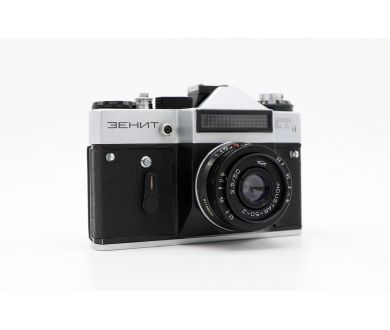 Фотоаппарат Зенит ЕТ silver + Индустар-50-2