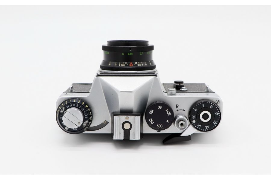 Фотоаппарат Зенит ЕТ silver + Индустар-50-2