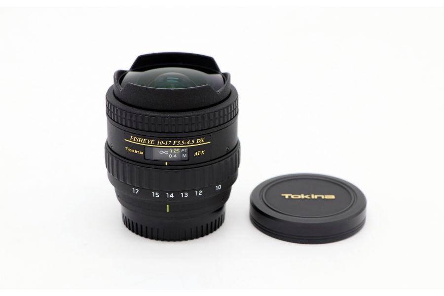 Tokina AT-X 10-17mm f/3.5-4.5 (AT-X 107) AF DX NH Fisheye для Nikon F
