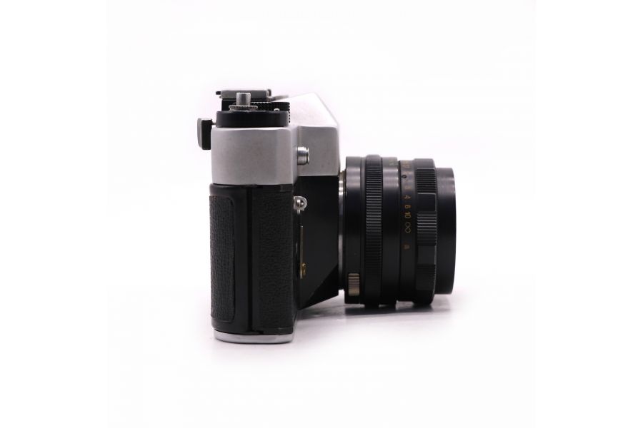 Фотокамера Зенит ТТЛ kit silver в упаковке (СССР, 1982)