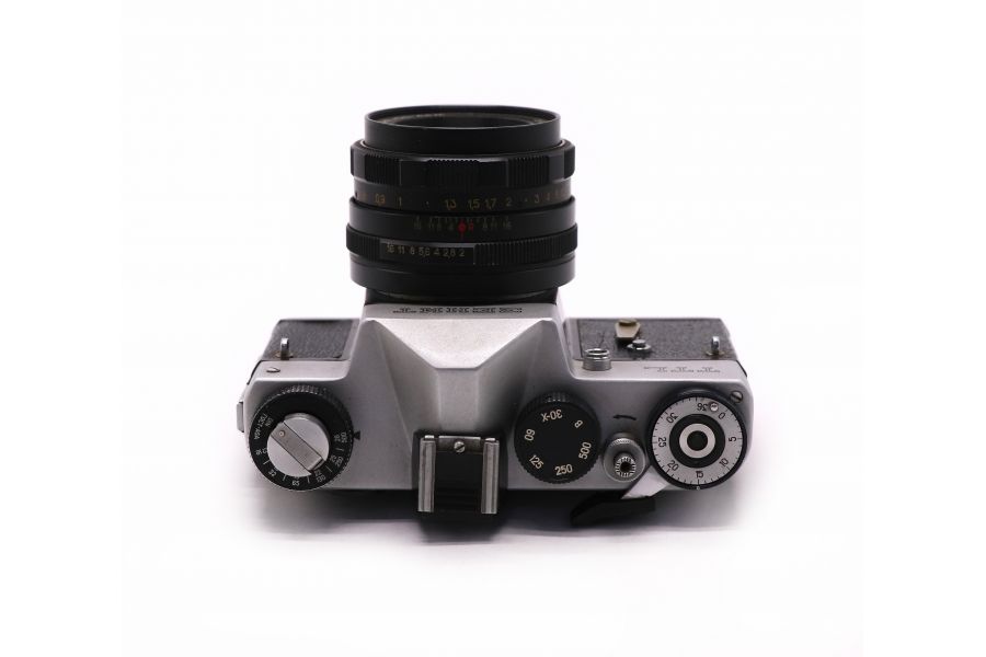 Фотокамера Зенит ТТЛ kit silver в упаковке (СССР, 1982)