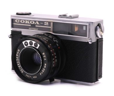 Редкий фотоаппарат Сокол 2 Автомат 1й выпуск
