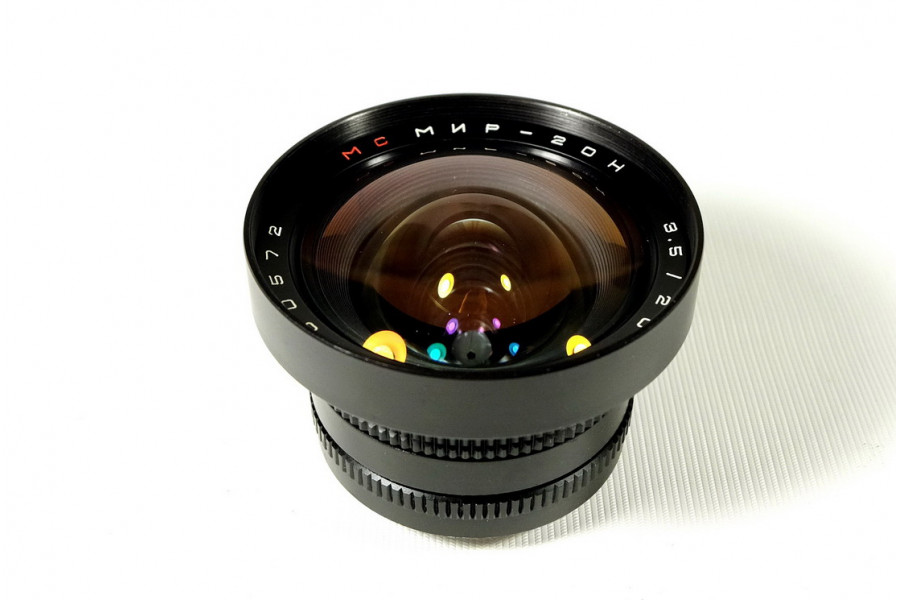 Объектив Мир-20Н МС 3,5/20 (CCCP, 1985)