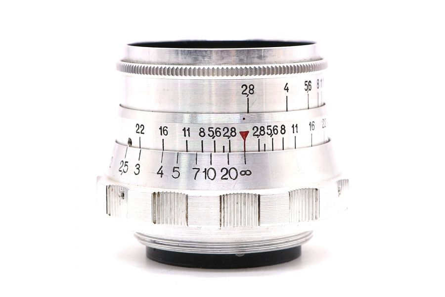 Объектив Индустар-26М 2,8/50 (СССР, 1960 г.)