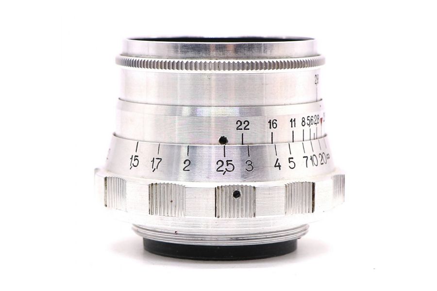 Объектив Индустар-26М 2,8/50 (СССР, 1960 г.)