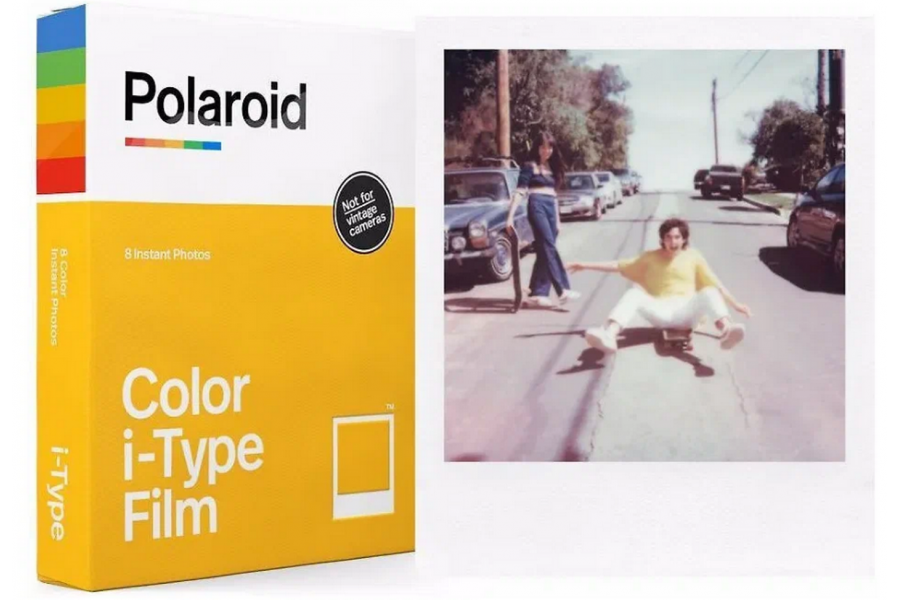 Картридж Polaroid I-Type, для моментальной фотосъемки, 8 кадров, формат 107x88 мм