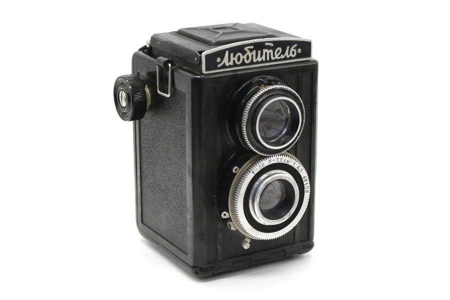 Среднеформатный фотоаппарат Любитель в упаковке