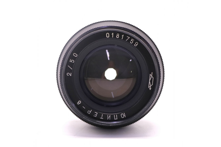 Мануальный объектив черный Юпитер-8 2/50 (СССР)