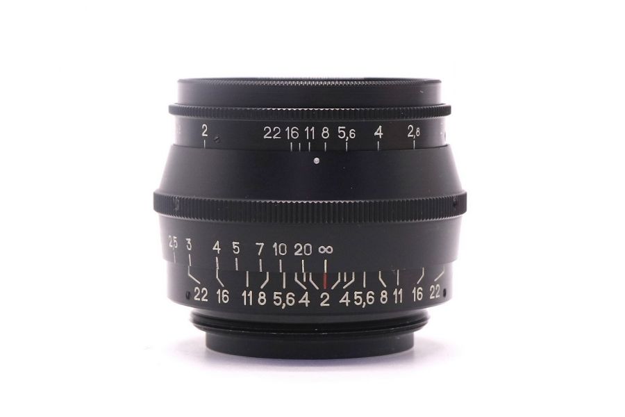 Мануальный объектив черный Юпитер-8 2/50 (СССР)