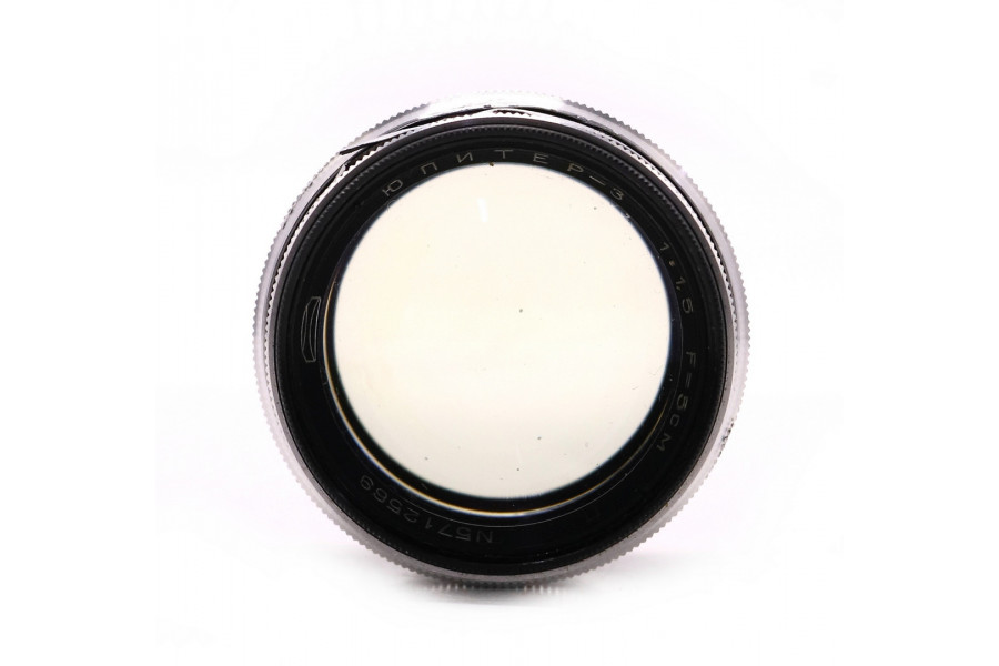 Советский Юпитер-3 50mm f/1.5 П silver М39