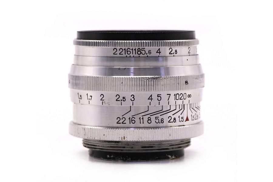 Советский Юпитер-3 50mm f/1.5 П silver М39