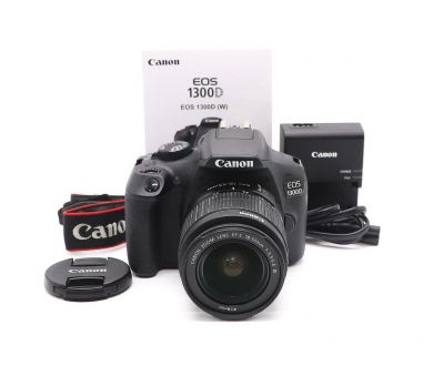 Canon EOS 1300D kit (пробег 3280 кадров)