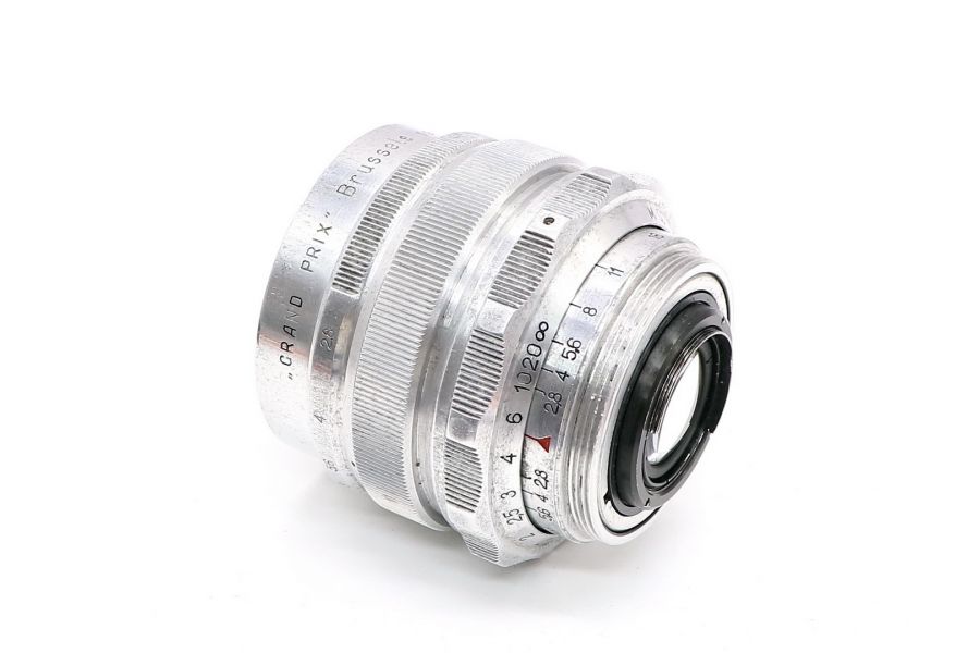 Советский объектив Мир-1 2.8/37 silver GPB М42