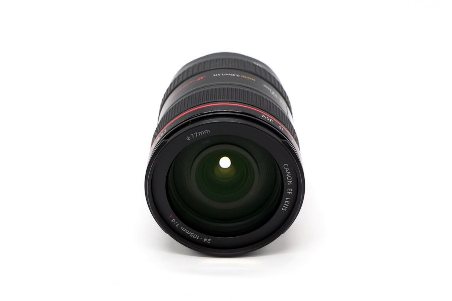 Объектив Canon EF 24-105mm 4L IS USM в упаковке