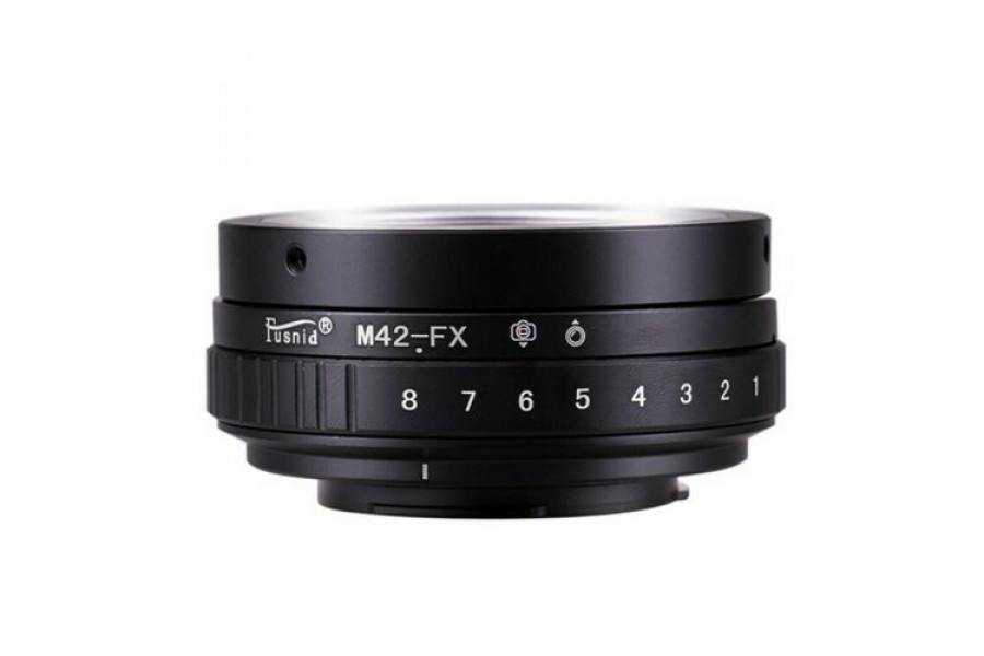 Переходник Tilt M42 - Fujifilm X для наклона объектива