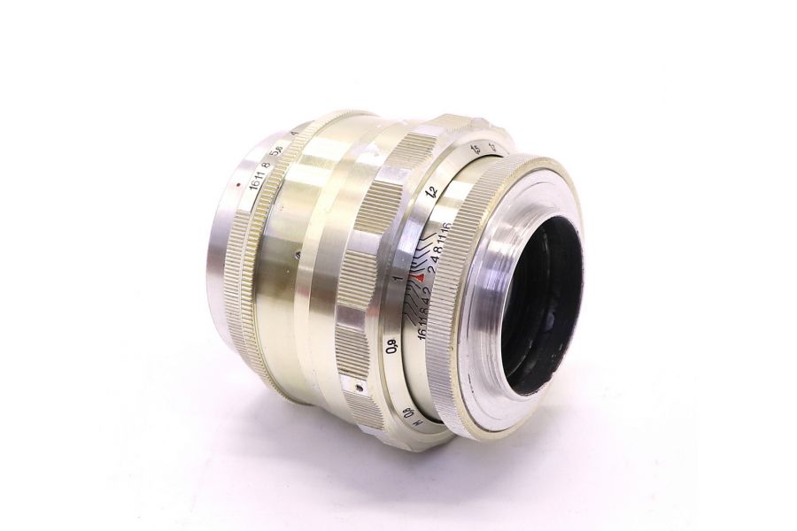 Юпитер-9 2/85mm М39 (белый, СССР, 1966)