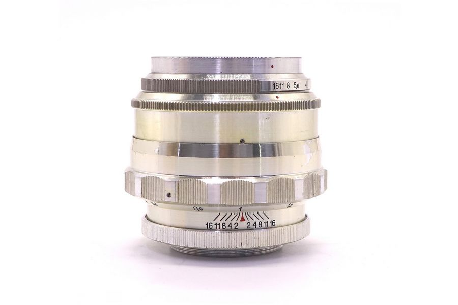 Юпитер-9 2/85mm М39 (белый, СССР, 1966)