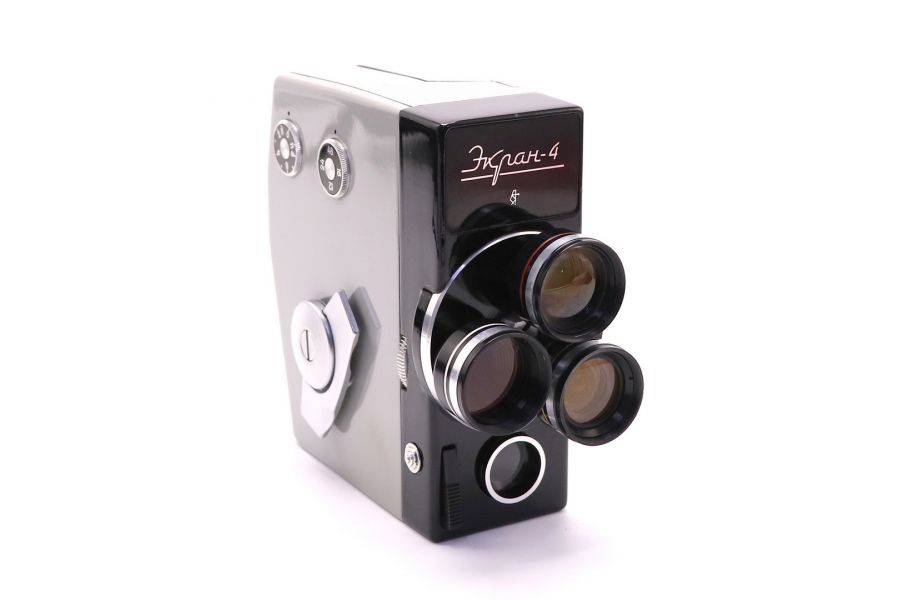 Кинокамера советская Экран 4 комплект (КОМЗ, 1968г.)