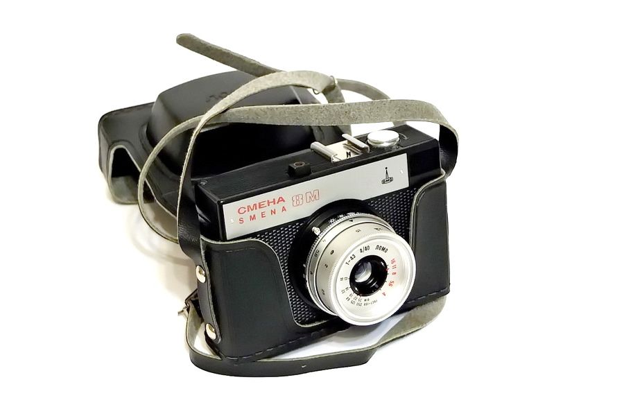 Фотокамера пленочная Смена 8м Ломо (Т-43 f4/40mm)