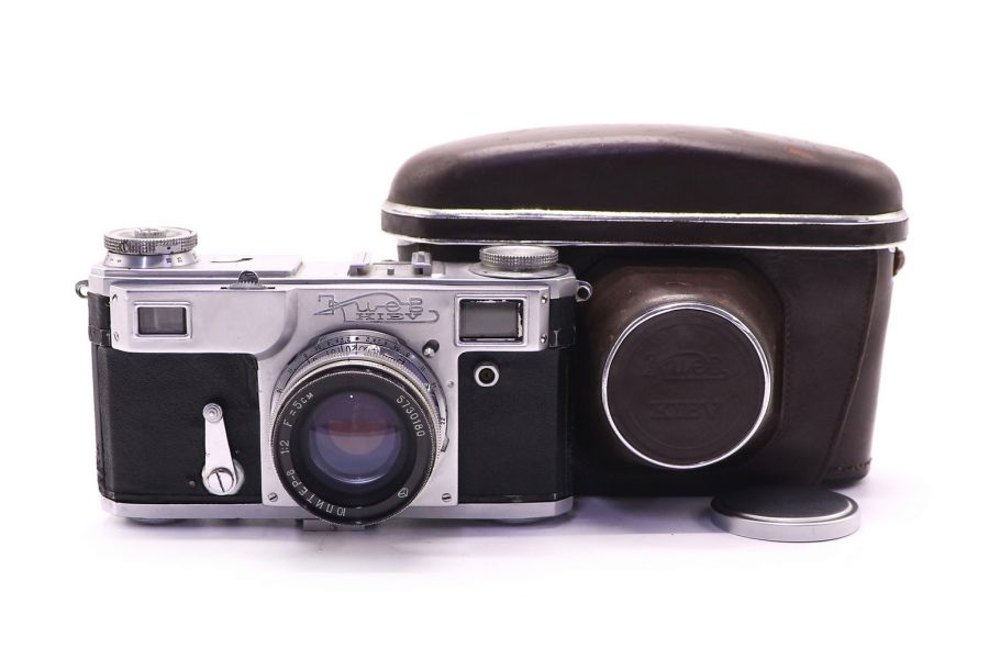 Фотоаппарат советский Киев 2А + Юпитер-8П (1955)