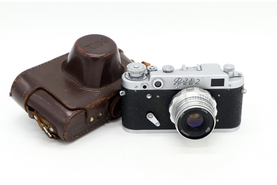 Cоветский дальномерный фотоаппарат Фэд 2 kit