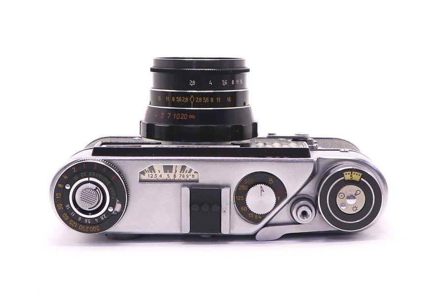 Фотоаппарат Фэд 5 + Индустар-61л/д (СССР, 1989)