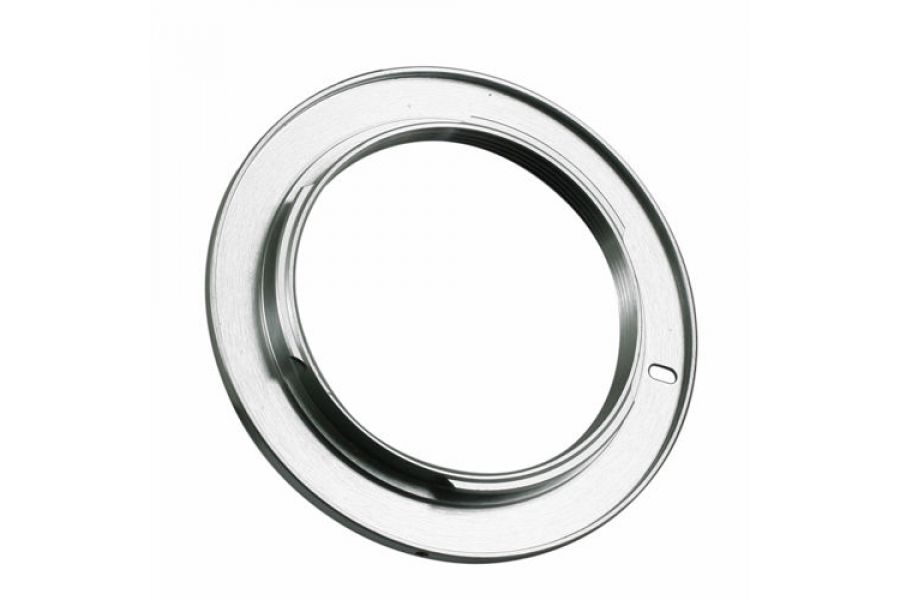 Переходник металл серебристый M42 - Nikon F