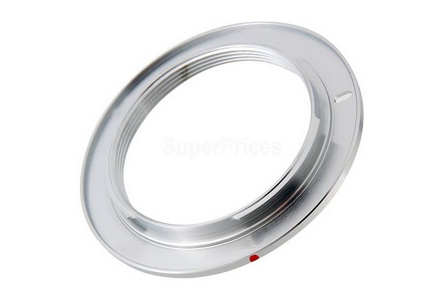 Переходник металл серебристый M42 - Nikon F