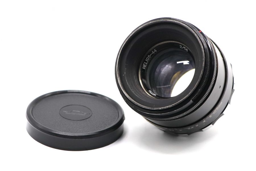 Советский объектив Гелиос-44 2/58 М39 зебра (БелОМО, 1990)