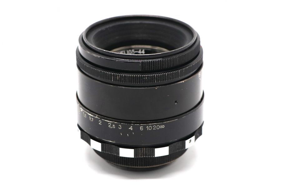 Советский объектив Гелиос-44 2/58 М39 зебра (БелОМО, 1990)