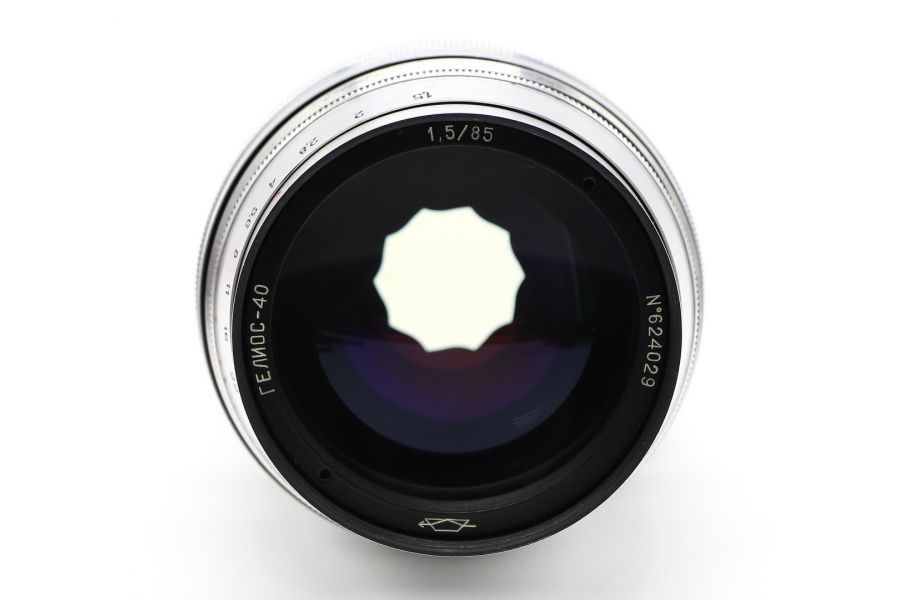Мануальный объектив Гелиос-40 1.5/85 (СССР, 1961г)