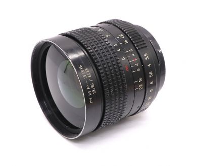 Советский объектив Мир-38Б 3,5/65 (СССР, 1980)