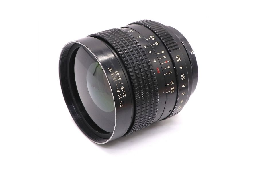 Советский объектив Мир-38Б 3,5/65 (СССР, 1980)