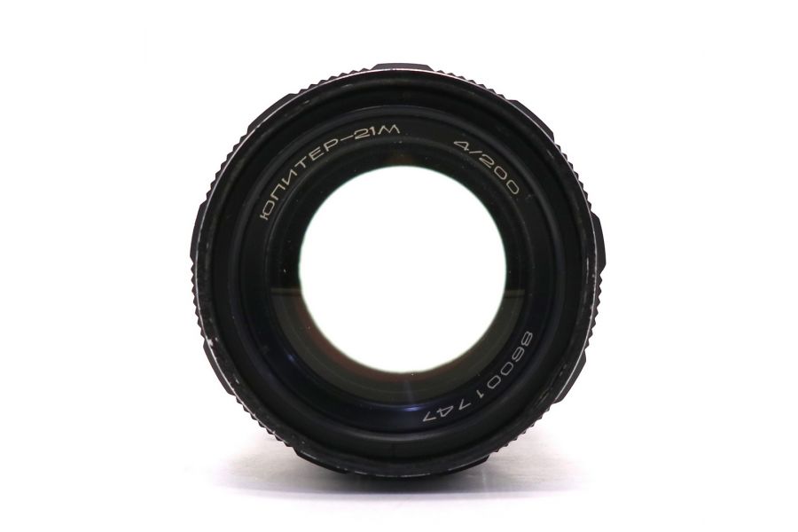 Объектив Юпитер-21М 4/200 М42 (СССР, 1983)