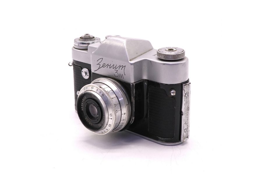 Зеркальная фотокамера Зенит-3М / Zenit-3M (СССР, 1965)