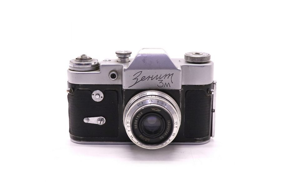 Зеркальная фотокамера Зенит-3М / Zenit-3M (СССР, 1965)
