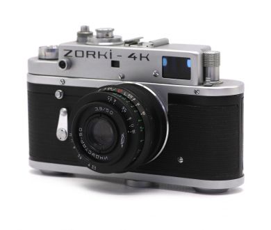 Зоркий 4К / Zorki 4K + Индустар-50 (СССР, 1975)